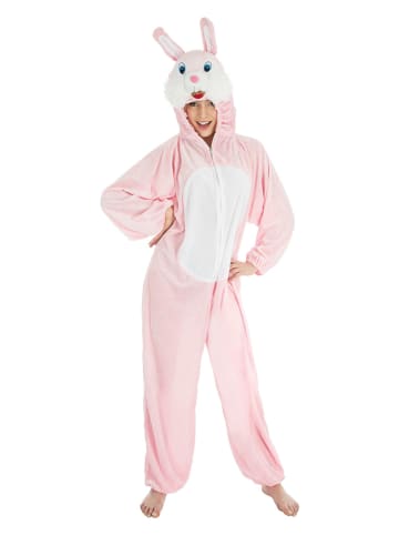 CHAKS Kombinezon kostiumowy "Pink Rabbit" w kolorze jasnorózowym