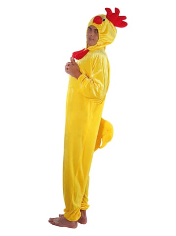 CHAKS Kombinezon kostiumowy "Rooster" w kolorze żółtym
