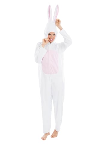 CHAKS Kombinezon kostiumowy "Rabbit" w kolorze białym
