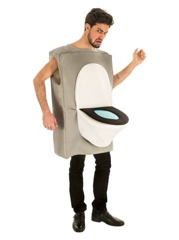 CHAKS Kostüm "Toilet" in Grau