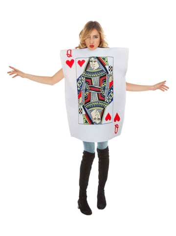 CHAKS Kombinezon kostiumowy "Queen of Heart" w kolorze białym