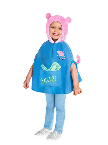 amscan Kostüm "George Cape" in Rosa/ Blau