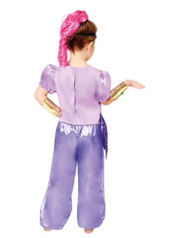 amscan 3-delig kostuum "Shimmer" paars