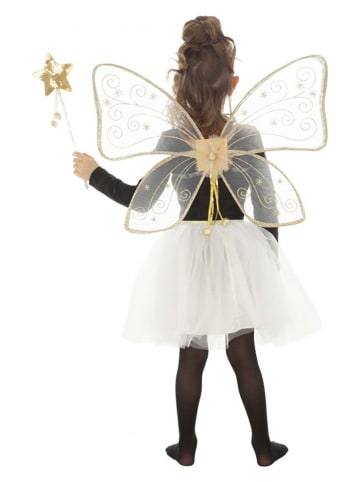 CHAKS 3-częściowy kostium "Fairy" w kolorze złoto-białym