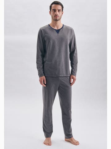 Seidensticker Pyjama in Grau