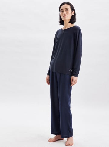 Seidensticker Pyjama-broek donkerblauw