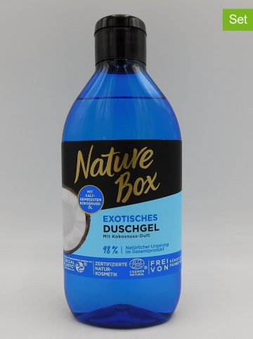 NATURE BOX 3er-Set: Duschgel "Kokosnuss", je 250 ml