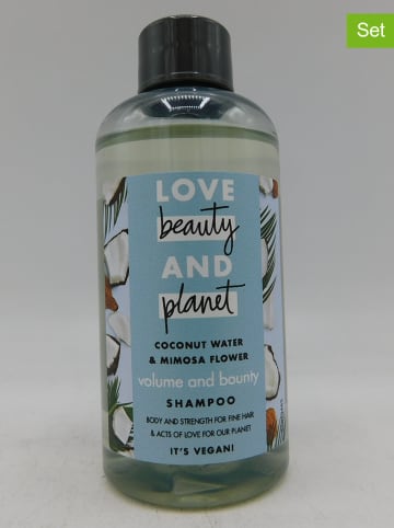 Love Beauty and Planet 6er-Set: Shampoo "Coconut Water & Mimosa", je 100 ml