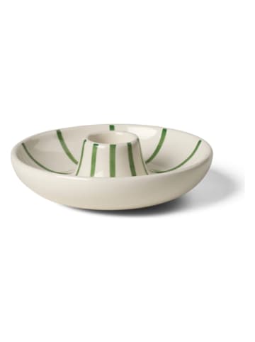 Kähler Kaarshouder "Signature" groen/wit - (H)3,5 cm