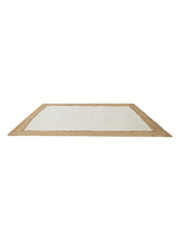 Ethnical Life Jute tapijt lichtbruin/crème - (L)170 x (B)120 cm
