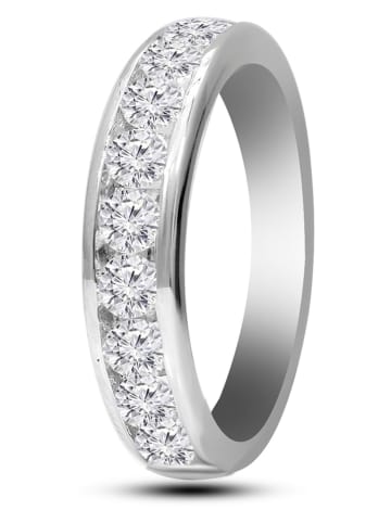 aria Weißgold-Ring mit Diamanten