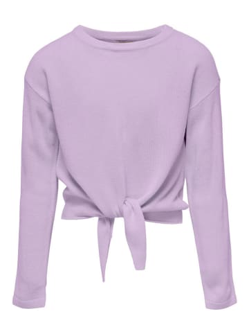 KIDS ONLY Sweter "Amalia" w kolorze fioletowym
