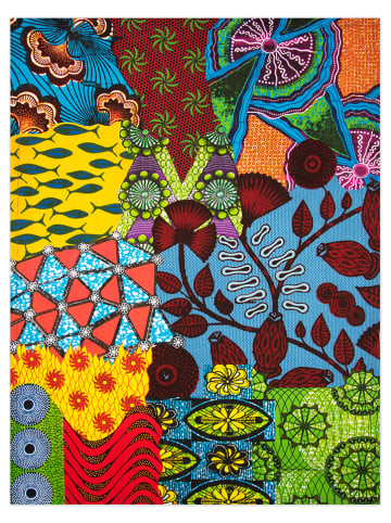 Trendy Kitchen by EXCÉLSA Ściereczka "Afrika" ze wzorem do naczyń - 70 x 50 cm
