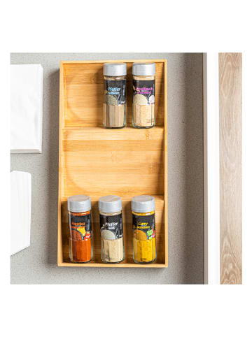 Chefware Kruidenorganizer bamboe - (B)38 x (H)5 x (D)20 cm