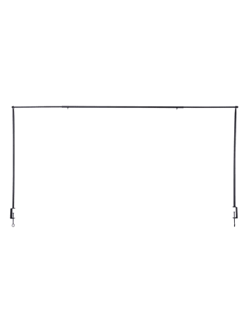 Profiline Decoratieve tafelstang zwart - (H)110 cm