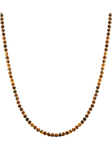 Yokoamii Vergold. Halskette Schmuckelementen - (L)50 cm