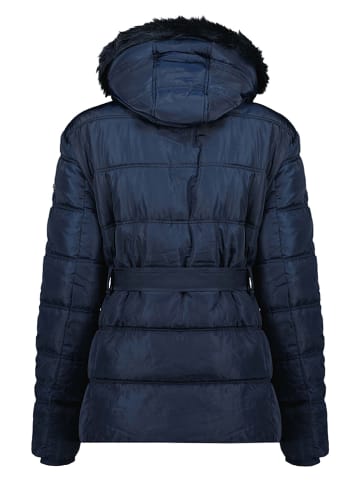 Geographical Norway Doorgestikte jas "Diamentera" donkerblauw