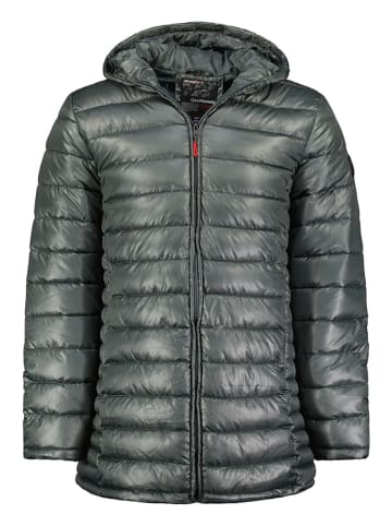 Geographical Norway Kurtka pikowana "Calender" w kolorze antracytowym