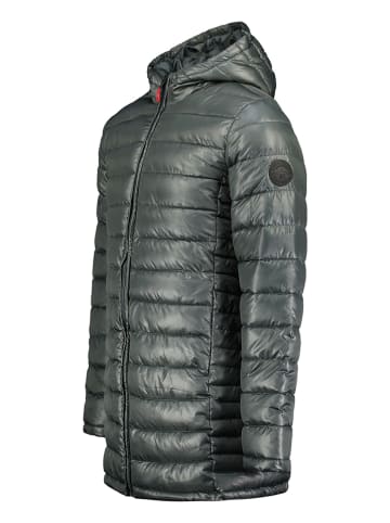 Geographical Norway Doorgestikte jas "Calender" antraciet