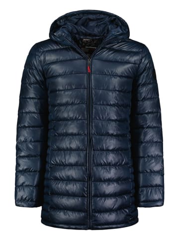 Geographical Norway Kurtka pikowana "Calender" w kolorze granatowym