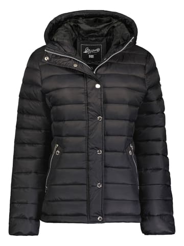 Geographical Norway Steppjacke "Bubulle" in Schwarz