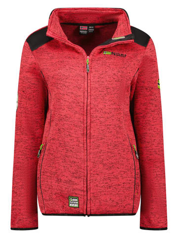 Geographical Norway Fleecejacke "Tourbillone" in Rot