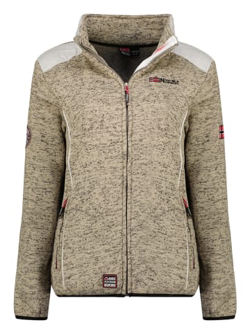 Geographical Norway Fleece vest "Tourbillone" beige