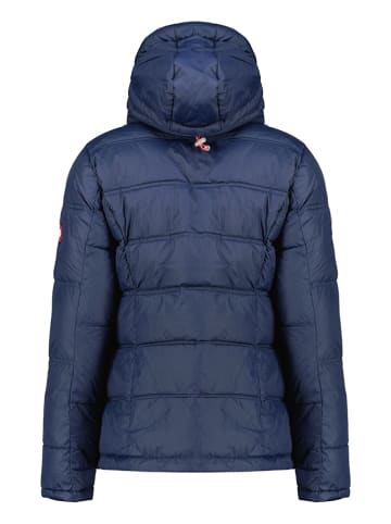 Geographical Norway Doorgestikte jas "Bonixe" donkerblauw
