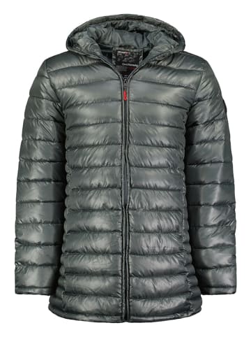 Geographical Norway Steppjacke "Calender" in Grau