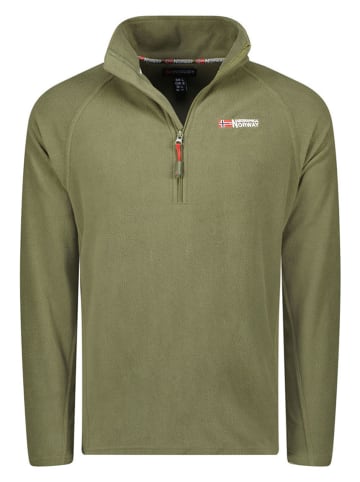 Geographical Norway Fleecepullover "Tug" in Khaki