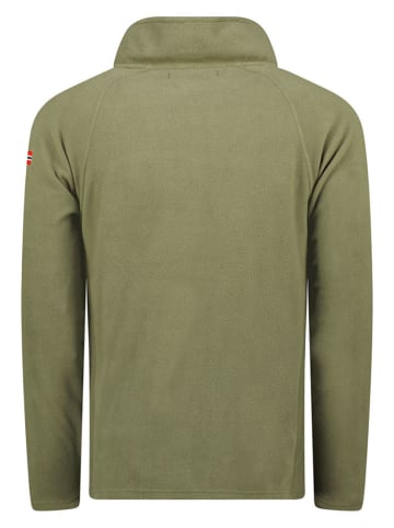 Geographical Norway Fleecepullover "Tug" in Khaki