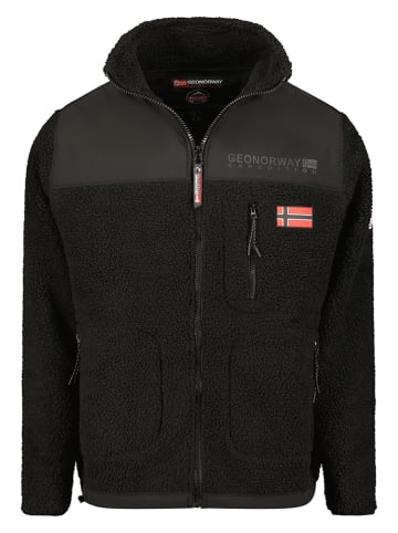 Geographical Norway Fleece vest "Tuvalu" zwart