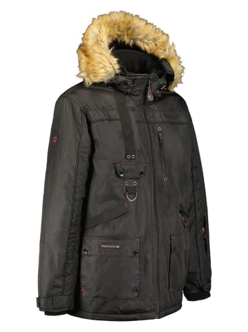 Geographical Norway Parka "Chirac" in Schwarz