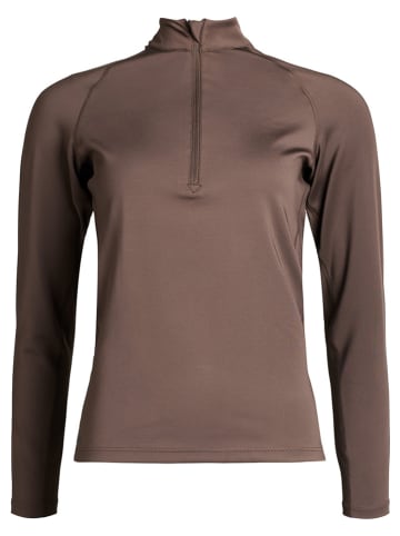 Rethinkit Functioneel shirt "Verbier" bruin