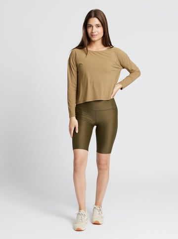 Rethinkit Trainingsshirt "Vigga" in Hellbraun