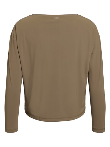 Rethinkit Koszulka sportowa "Vigga" w kolorze khaki