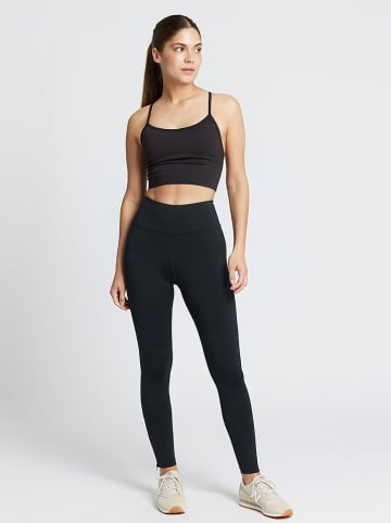 Rethinkit Legginsy sportowe "Elene" w kolorze czarnym
