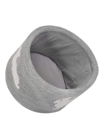 Kindsgut  Körbchen "Hase" in Grau - (H)22 cm - Ø 16 cm