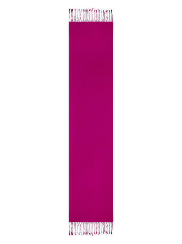 Just Cashmere Kaszmirowy szal w kolorze fuksji - 170 x 35 cm