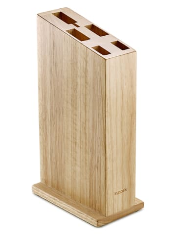 Kuppels 6tlg. Messerblock-Set "Basic" in Natur/ Schwarz