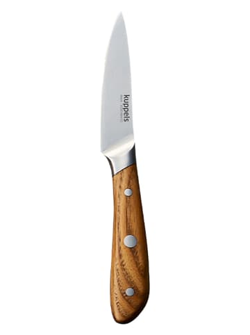 Kuppels Nóż w kolorze brązowym do warzyw - dł. 10 cm