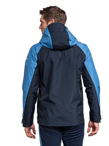Schöffel Ski-/snowboardjas donkerblauw/blauw
