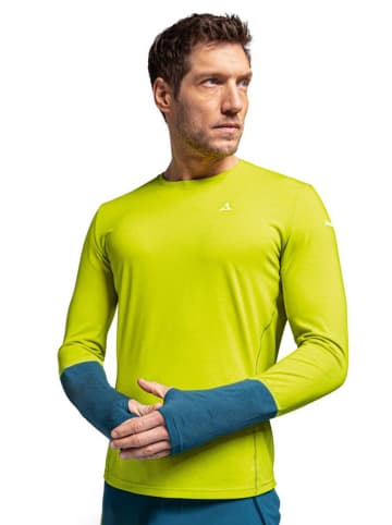 Schöffel Functionele longsleeve "Sandegg" lichtgroen