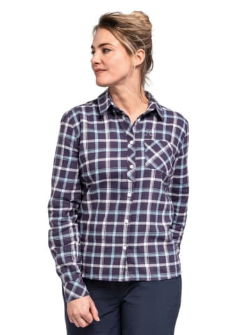Schöffel Blouse "Almkogel" paars/meerkleurig