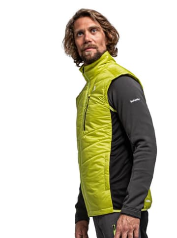 Schöffel Hybride bodywarmer "Stams" geel
