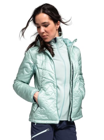 Schöffel Kurtka hybrydowa "Stams" w kolorze turkusowym