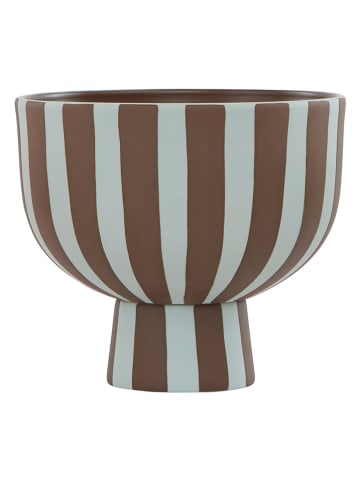 OYOY living design Miska "Toppu" w kolorze brązowym - wys. 13 x 15 cm