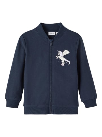 name it Sweatvest "Bascha" donkerblauw