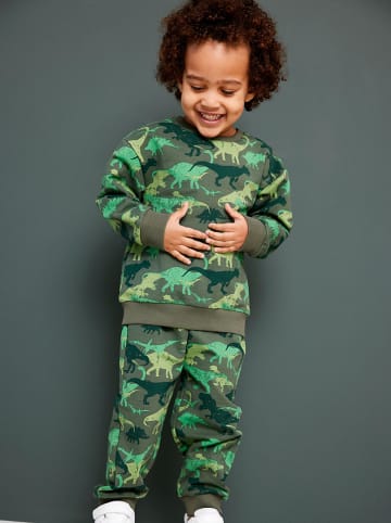 Name it Sweatbroek "Telle" groen