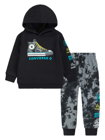 Converse 2tlg. Outfit in Schwarz